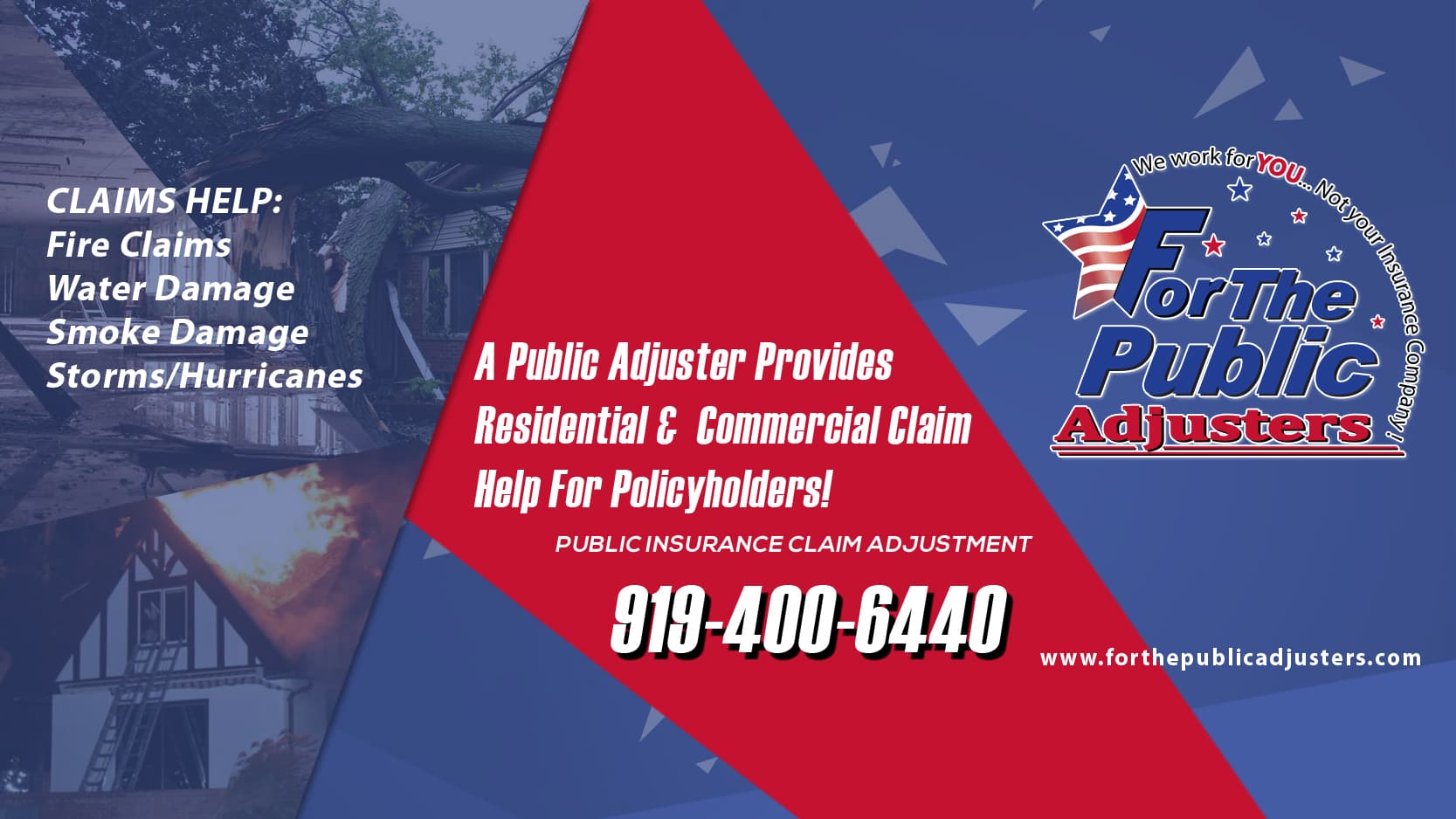 For The Public Adjusters, Inc - Greensboro NC